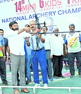 నేషనల్ ఆర్చరీ చాంపియన్షిప్ పోటీలు ప్రారంభం