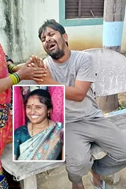 Two married womens end life Jayashankar Lorry Incident3