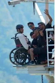 Gautam Adani Praises Employees Wheelchair Bungee Jump Goes Viral11