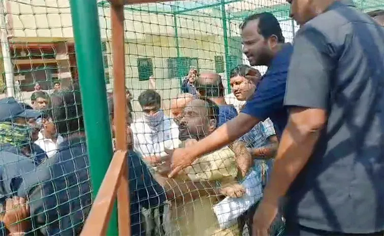 HYDRA Demolish Indore Cricket Court At Badangpet
