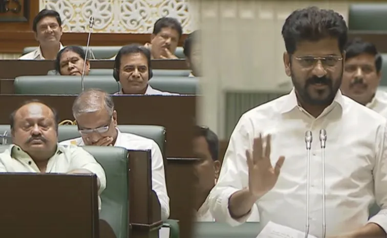 CM Revanth Reddy Counters BRS KTR Revenge Politics Speech In Assembly