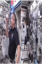 Astronaut Koichi Wakata Plays Solo Baseball In Space5