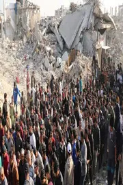 Palestinians appear to protest Hamas in Gaza12