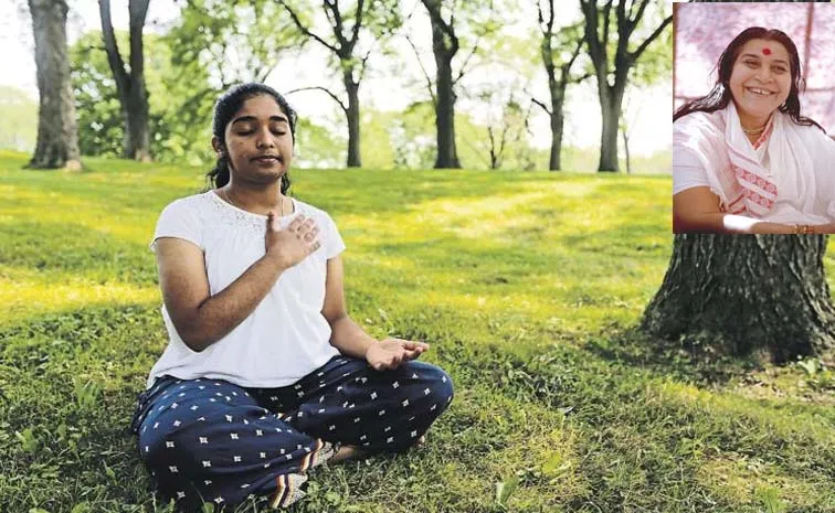 Shri Mataji Nirmala Devi: Women Practicing Sahaja Yoga Meditation15