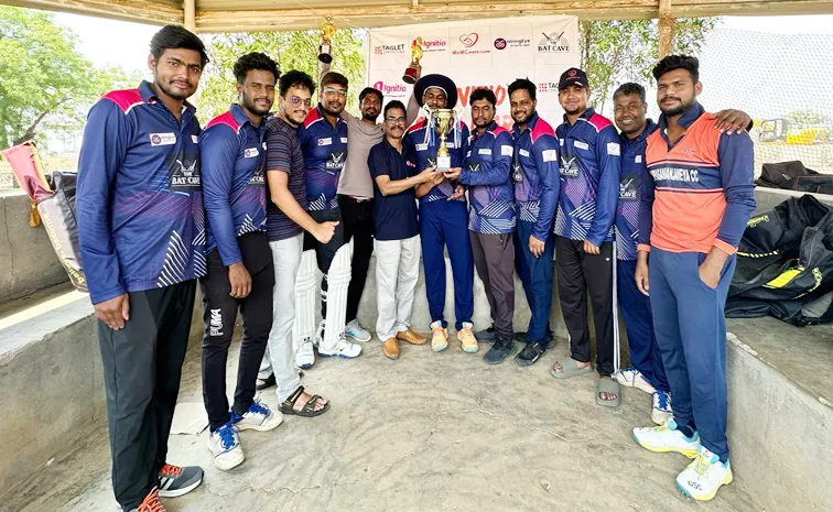 Hyderabad: Ignishio Cricket Series Winner Bat Cave