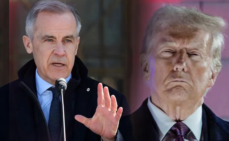 Canada PM Mark Carney Strong Reaction On Trump Tarrif Threats5