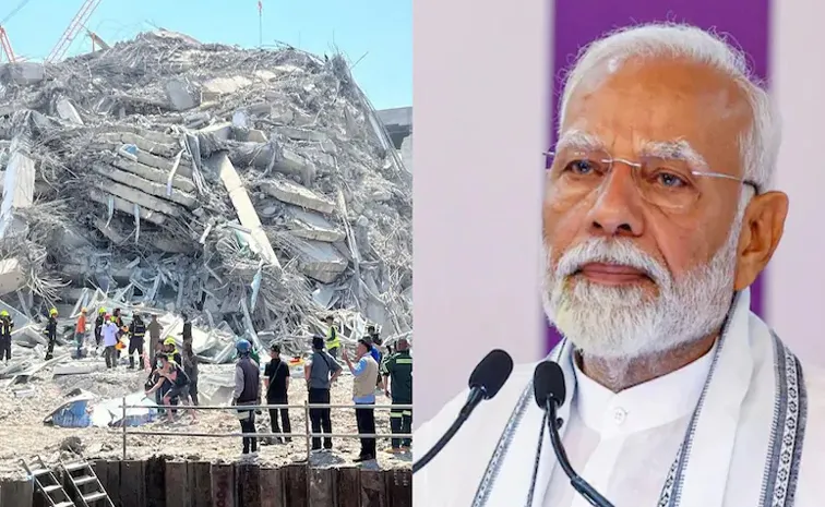 Modi,reacting To The Strong Earthquake That Jolted Myanmar2