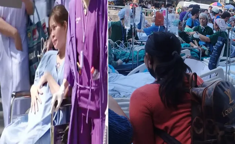 Woman Gives Birth On Bangkok Street Amid Earthquake Tremors