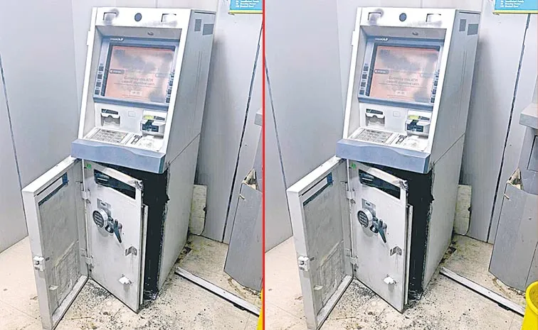 RS 29. 69 Lakhs Stolen From Raviryal SBI ATM: Telangana