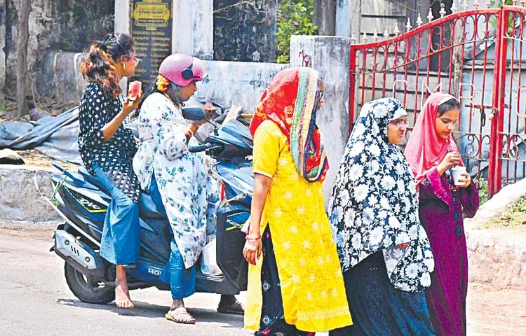 Temperatures above 40 degrees in 22 districts