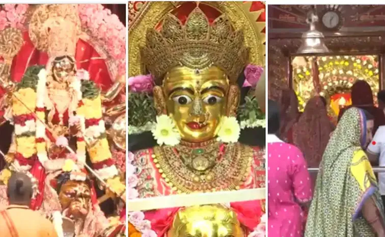 Navratri First Day Temples are Echoing with Chants of Jai Mata