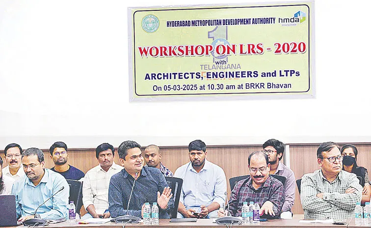HMDA Conducted A Workshop On The Layout Regularisation Scheme, 2020