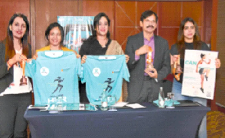 International women's day 2025: Run For Her in Hyderabad