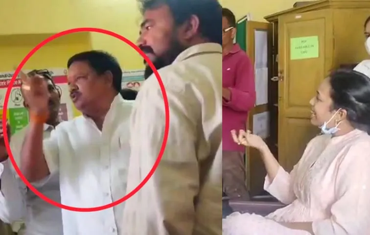 Janasena Leader Thammayya Babu Overaction In Prathipadu Chc