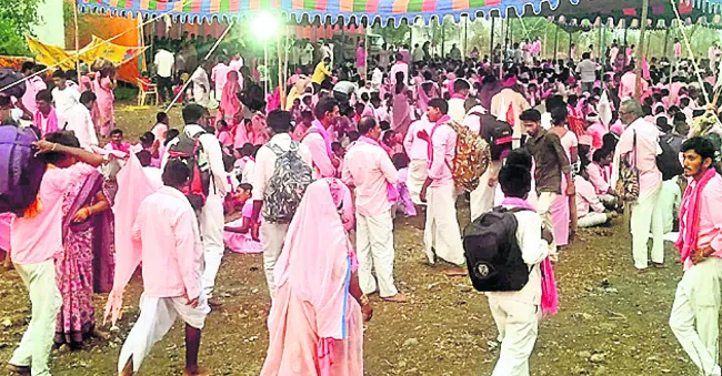 వాగాయితండాకు చేరిన పాదయాత్ర