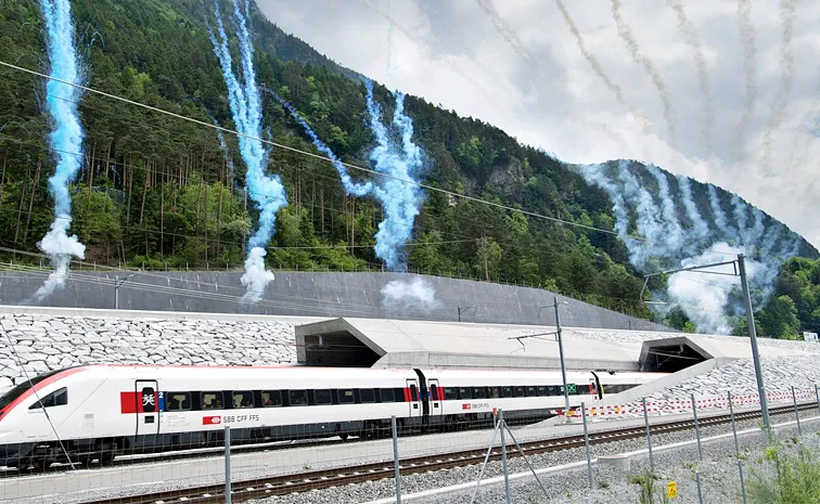 Switzerland is known for its extensive tunnel network