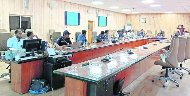 పోలవరంలో ఆక్టోపస్‌ మాక్‌ డ్రిల్‌ 