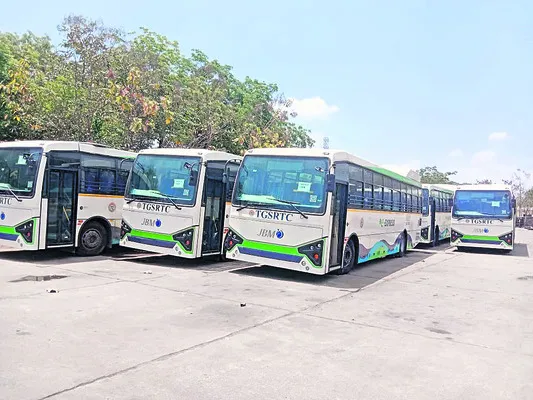 నల్లగొండ రీజియన్‌కు 152 ఎలక్ట్రిక్‌ బస్సులు