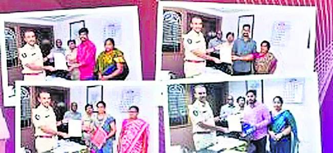 పోలీస్‌ శాఖలో నలుగురికి కారుణ్య నియామకాలు