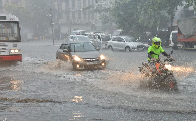 April 10th 2025: Rainfall Across Telangana Due To Cumulonimbus Clouds