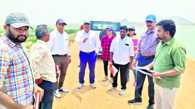 ‘ర్యాలంపాడు’ లీకేజీల పరిశీలన