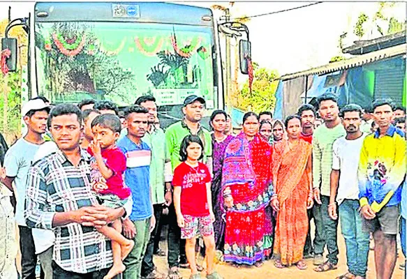 జబాపోదర్‌కు బస్సు ప్రారంభం 