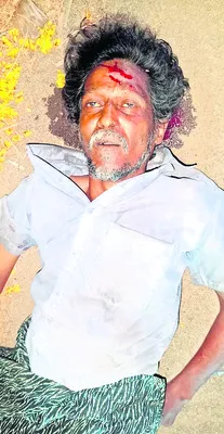 రోడ్డు ప్రమాదంలో  గుర్తు తెలియని వ్యక్తి మృతి 