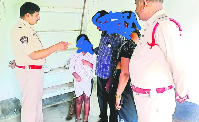 గంటలో బాలిక  ఆచూకీ లభ్యం 