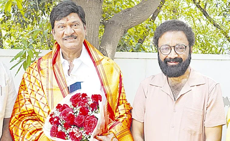 Actor Rajendra Prasad launches villian song from Police Vaari Hecharika