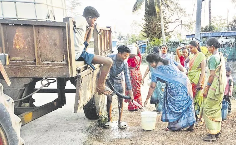 Drinking water problems in two tribal villages: Bhadradri Kothagudem