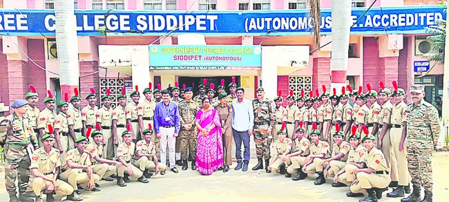 ఎన్‌సీసీతో యువతకు బంగారు భవిష్యత్‌