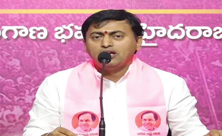 TGSPSC Issues Defamation Notice To BRS Leader Enugula Rakesh Reddy