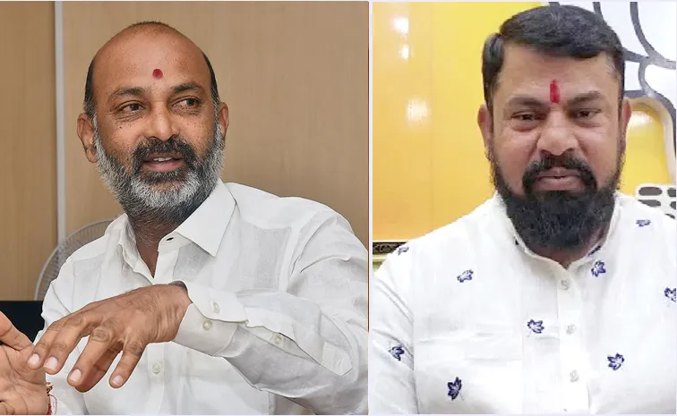 MP Bandi Sanjay Meets Raja Singh