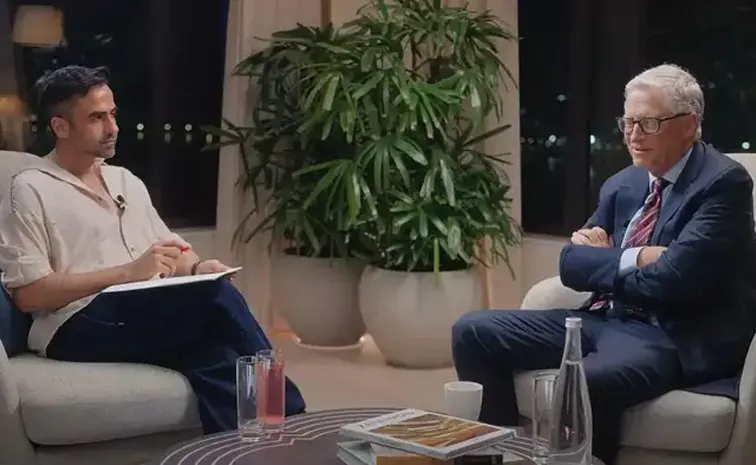 Zerodha CEO Nikhil Kamath asked Bill Gates Why are you always in a hurry when you're in India Check here what he said
