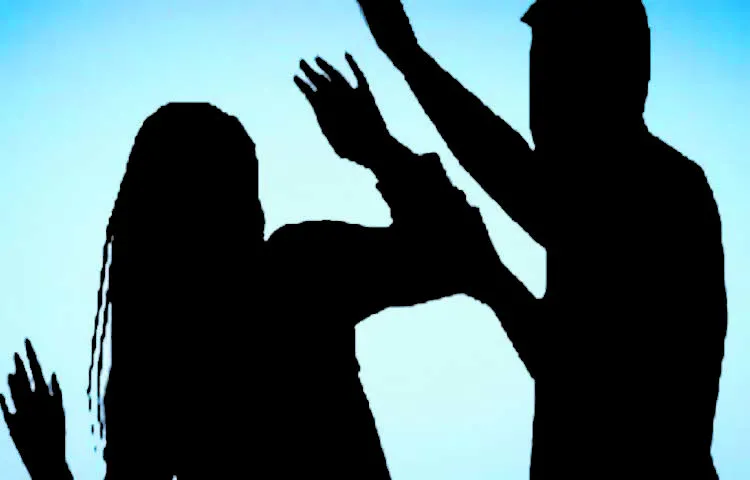 Srikalahasti Rural CI Narasimha Rao beaten a women