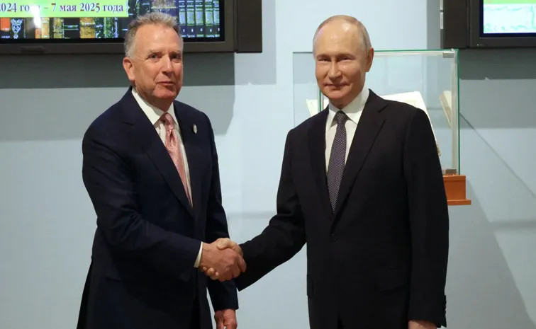 US envoy Witkoff meets Putin in Russia for Ukraine war talks