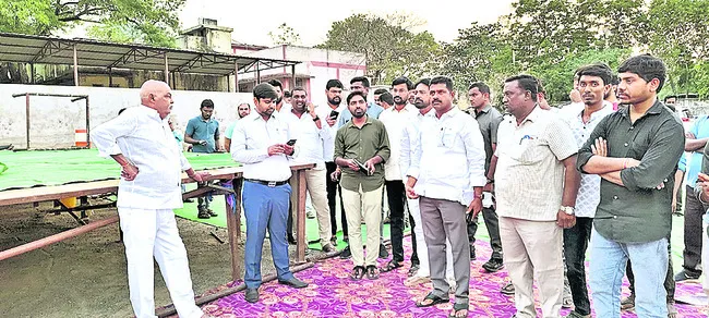 డిప్యూటీ సీఎం పర్యటనకు ఏర్పాట్లు