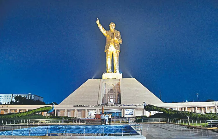 Chandrababu Naidu government to privatize the maintenance of Ambedkar statue