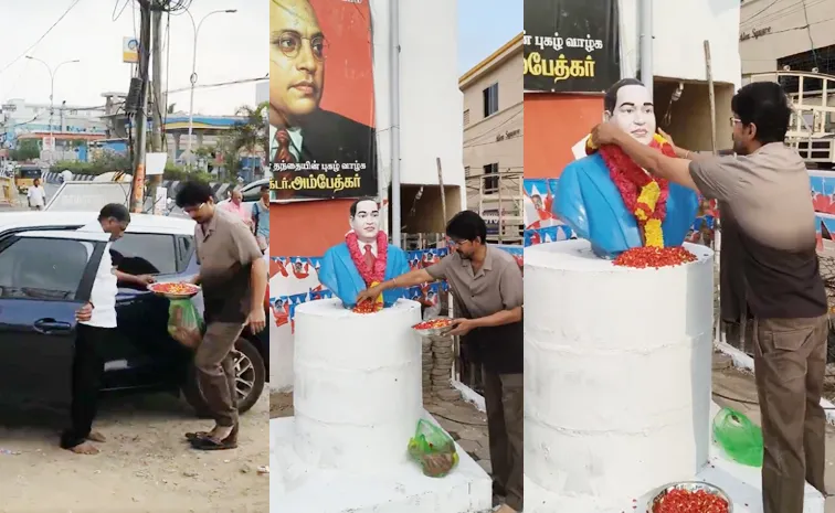 Vijay Tribute Ambedkar On His Birth Anniversary, Video Goes Viral