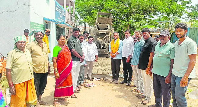 గ్రామాల అభివృద్ధికి పెద్దపీట 