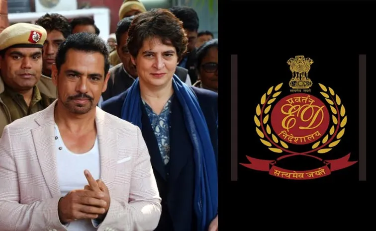 ED Office Summoned Notices To Robert Vadra