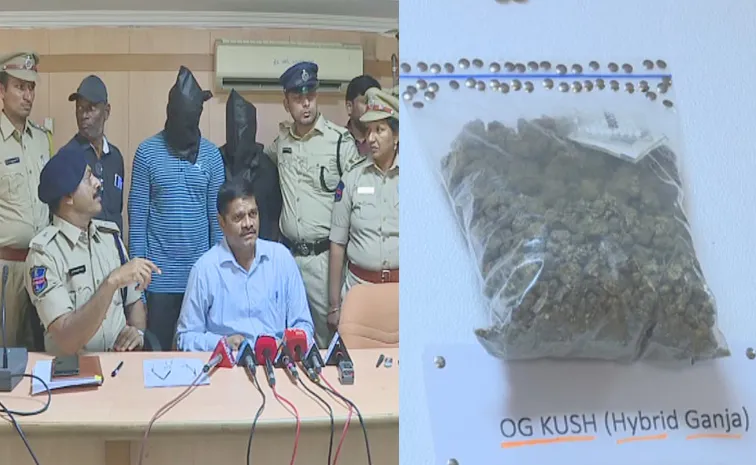 Former Up cs Son Caught With Drugs in Hyderabad