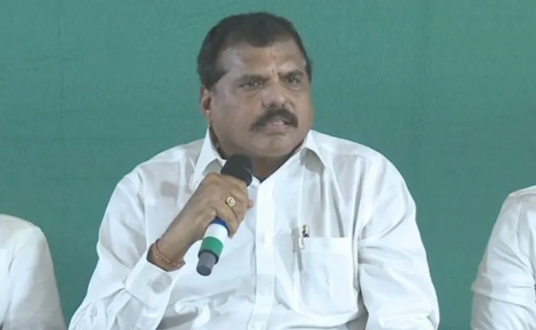 YSRCP Leader Botsa Satyanarayana Slams AP Govt