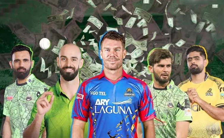 List of Top 10 Highest Paid Cricketers In Pakistan Super League 2025