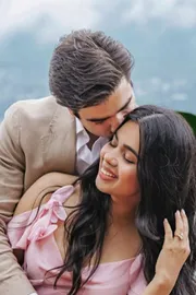 Arjun sarja Daughter Anjana Engaged with Boy Friend in Italy11