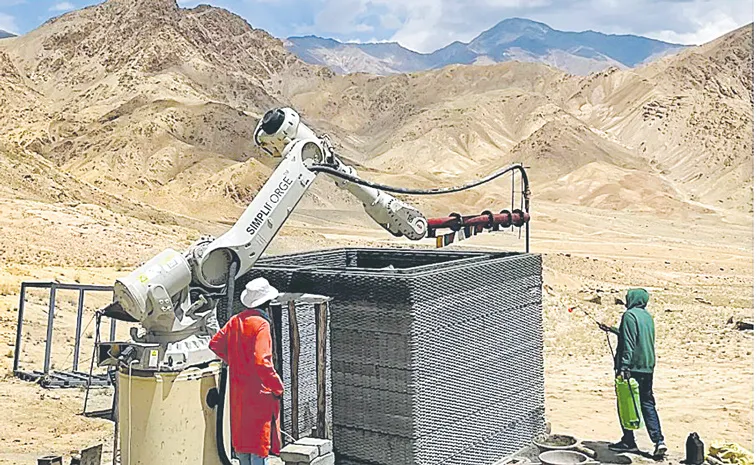 IIT Hyderabad, Indian Army build world first on-site 3D-printed military bunker