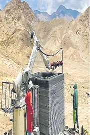 IIT Hyderabad, Indian Army build world first on-site 3D-printed military bunker 10