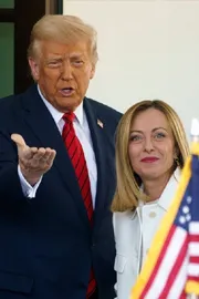 No Rush To End Tariffs Says Trump To Meloni3