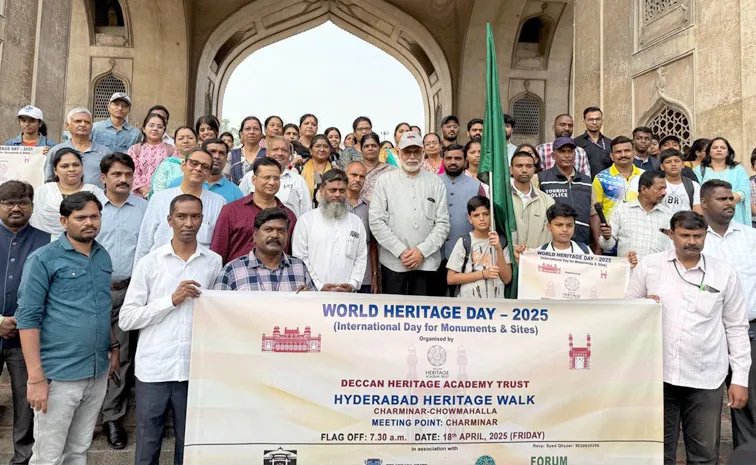 Hyderabad Heritage Walk For World Heritage Day