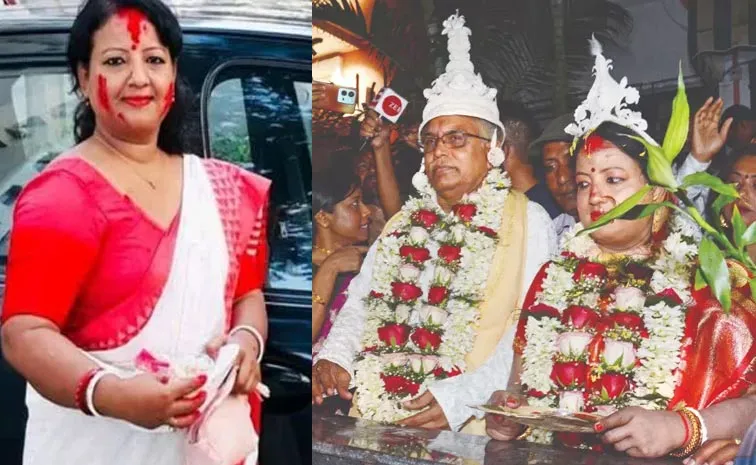 Bengal BJP Dilip Ghosh Marries Rinku Majumdar